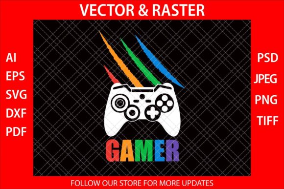Cat Scratch Gamer Funny Video Gamer SVG Graphics and Crafts Review