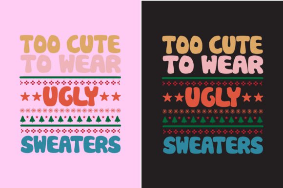 Funny Christmas Quotes SVG Graphic for Crafts & Graphics