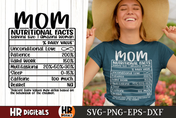 Funny Mom Nutritional Facts SVG: A Graphics Review for Crafts