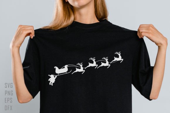 Funny Santa s Sleigh SVG Graphics and Crafts Review